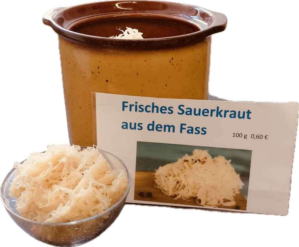 Frisches Sauerkraut