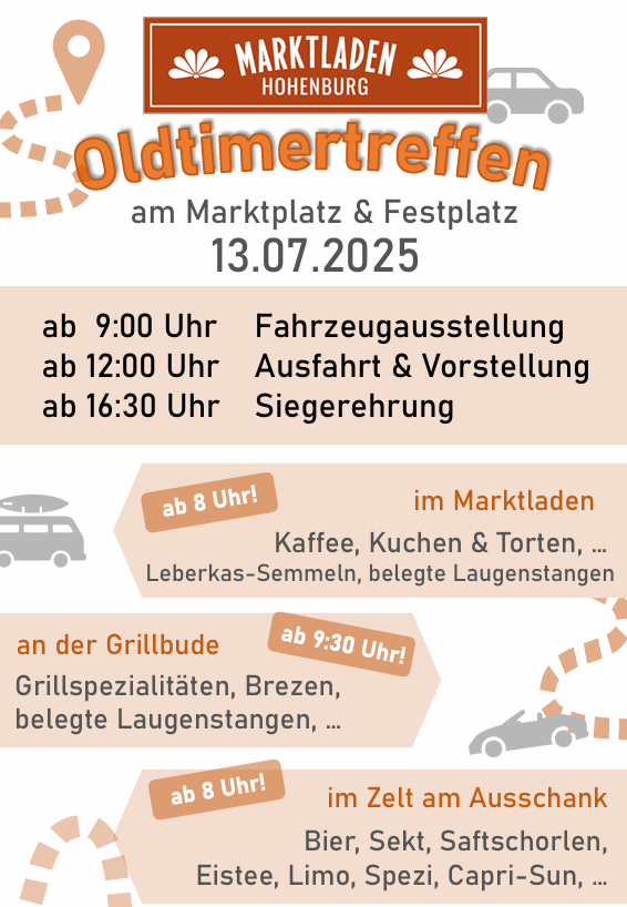 Oldtimertreffen Plakat 2025